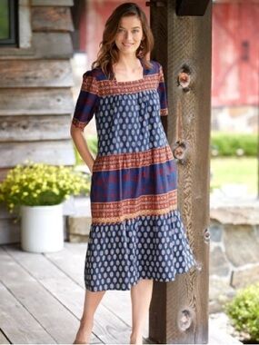 Vermont Country Store Dress Sz Medium